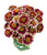 Burpee Color Crackle Zinnia Seeds 50 seeds
