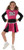 Rubies Sensations Pink Cheerleader Costume, Large