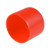uxcell 25pcs Rubber End Caps 1"(25mm) ID Vinyl Round End Cap Cover Screw Thread Protectors Red
