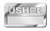 B and H Publishing Group Badge-Usher-Silver w/Cut Out Small