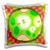 3D Rose Apples in The Round on Stripes Pillow Case, 16" x 16"