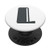 Letter L Capital Initial Personal First Name Letter Monogram PopSockets Grip and Stand for Phones and Tablets