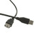 GadKo USB 2.0 Extension Cable, Black, Type A Male to Type A Female, 6 foot