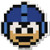 Capcom Megaman X 10 1UP Sticker by Animewild
