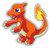Pokemon Charmeleon Cartoon - Sticker Graphic - Auto, Wall, Laptop, Cell, Truck Sticker for Windows, Cars, Trucks