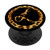 Initial L Monogram Leopard Print Pattern PopSockets Grip and Stand for Phones and Tablets