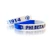 Greekin' It Phi Beta Sigma Fraternity Silicone Bracelets -Royal Blue and White (2 Bracelets per Pack)