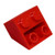 LEGO Parts and Pieces: Red (Bright Red) 2x2 45 Inverted Slope x50