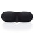 N/V 1Pcs Soft Portable Travel Relax 3D Natural Sleeping Eye Mask Sleep Soft Padded Cover Rest Blindfold Eyepatch for Women Men(Black)