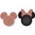 Disney Rose Gold Mickey and Rose Gold Minnie Antenna Topper