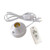 Wireless Remote Control Lamp Holder E26 E27 Socket US plug 110V Bulb LED Night Light with timer remote control for uvc led Sterilize light Disinfection uv bulbs