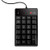 MCSaite Wired USB Numeric Keypad - 23 Keys Mini Number Pad - Cable Length 1.7M - Portable Slim for Laptop Desktop Computer PC (Renewed)