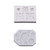 HUGUWEDING 2Pcs 3D Flowers Silicone Mold, Chocolate Fondant Mold, Cake Decoration Molds, Soap Molds, Candle Molds