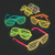 Fun Express Glow in The Dark Shutter Shading Glasses (1 dz)