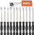 HUZTL Pack of 11 Carburetor Adjustment Tool Set kit with Carburetor Brush Cleaning Kit for Poulan Husqvarna Ryobi Trimmer Weed Eater Chainsaw Common 2 Cycle Carburetor Small Engine Adjusting Tool