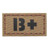 IR Coyote BPOS BPlus Blood Type 1x2 Tan First Aid Kit IFAK OCP Tactical Morale Hook-and-Loop Patch