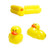 Fun Express One Dozen (12) Plastic Ducky Shaped Easter Eggs