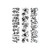 Darice Embossing Folder A6, Template Rows of Birds Butterflies Flowers, Transparente