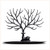 Jewelry Tree Stand Organizer Jewelry Towers Hanging Jewelry Organizer Jewelry Hanger rack jewelry holder stand Antler tree for earring ring Necklaces bracelets (9.06 x 9.48 inch, Black)