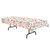 Beistle 70 Tablecover, 54 by 108-Inch, Multicolor