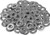 1/4" Stainless Flat Washers (100Pack), by Persberg, 304 18-8 Stainless Steel