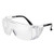 MALYHO Over-Glasses Anti Fog Safety Glasses with Clear Anti-Scratch Wraparound Lenses, Adjustable Temple, Side Shields, UV400 Eye Protection Safety Goggles Protective Eyewear HM3