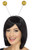 Glitter Ball Head Boppers, Gold, One Size