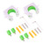 BESPORTBLE 2pcs Heavy Duty Bike Storage Hooks Bicycle Hanger Rack Wall Bike Holder Hook for Garage Storage