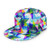 antkondnm Psychedelic Geometric Unisex Snapback Hats Adjustable Flat Brim Baseball Cap