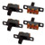 uxcell 5Pcs 2 Position 3P SPDT Panel Mount Micro Slide Switch Latching Toggle Switch
