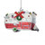 Kurt Adler Kurt S. Adler 2.75-Inch Glass Red and White Camping Car Ornament