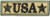 Tactical USA Morale Tab Patch 1"x3 3/4" - Multitan - By Ranger Return (TACT-USA-TAB-MULT)