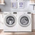 Vinyl Quote Me Laundry Washer Dryer Decal Sticker Decor - Wash and Dry Decals -Washer and Dryer Sticker - Laundry Room Decor - B-White