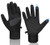 Winter Cycling Gloves, Warm Waterproof Windproof Men Women Bike Gloves with Touchscreen Anti-Slip for Driving Running Hiking Sports, L