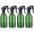 MEACOLIA 4 Pack Plant Mister Plastic Empty Spray Bottle Fine Mist Trigger Water Sprayer,Spray Bottles for Cleaning Solution Gardening Hair 10oz/300ml (Green)