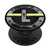 Nonbinary Pride Flag Grunge Monogram Initial L PopSockets Grip and Stand for Phones and Tablets