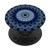 Blue Mandala Geometric Pattern Abstract Design Drawing Art PopSockets PopGrip: Swappable Grip for Phones  and  Tablets