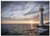 Triple Blank Wall Plate Cover - Lighthouse Glow Evening Clouds Sunset Ocean Sea 4