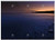 Triple Blank Wall Plate Cover - Sunset Sea Evening Glow Triple Blank Wall Plate Cover - Sunset Sea Evening Glow