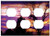 Triple Duplex Outlet Wall Plate Cover - Sunset Backlight Trees Glow Purple