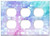 Triple Duplex Outlet Wall Plate Cover - Background Wall Light Glow Abstract Art Creative 1