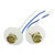 uxcell® 2 Pcs 1156 BA15S LED Bulb Socket Car Turn Signal Light Harness Wire