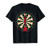 Darts Dartboard Dart Board Player Vintage Gifts Men Sport T-Shirt