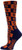 Donegal Bay NCAA Syracuse Orange Checkerboard Dress Socks