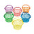 Fun Express - Plastic Bright Round Baskets for Easter - Party Supplies - Containers  and  Boxes - Misc Containers  and  Boxes - Easter - 12 Pieces