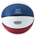 Tachikara Dual Colored Rubber Basketball (29.5) - Assorted Colors - SCARLET/WHITE/ROYAL One Size