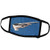 3dRose Face Mask Large, Stealth B-2 Spirit Plane