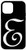 iPhone 12 mini E Initial Letter Personalized Family Last Name Monogram Case