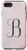 iPhone SE (2020) / 7 / 8 Initial B Rose Pink Letter B Monogram Girls Gift Phone Case