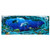 GLOGLOW Aquarium Background, Aquarium Decorative Sticker Singel-Sided Adhesive Wallpaper Background Poster Decorative Sea World Paintings PVC Sticker Landscape(61x41cm)